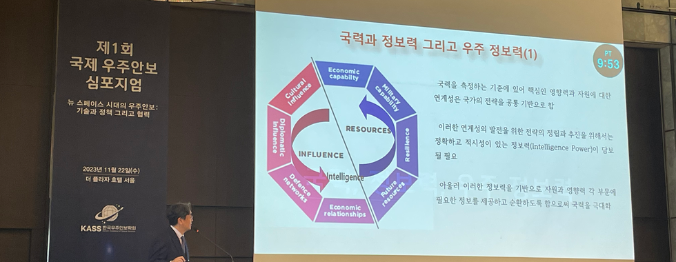 제 1회 국제 우주안보 심포지엄