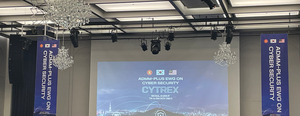 아세안 확대 국방장관회의 국제사이버훈련 CYTREX